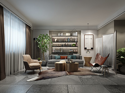 简约沙发背景图 打造现代家居视觉焦点